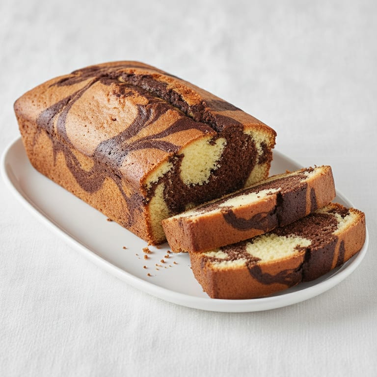 Very Easy Chocolate Marble Cake