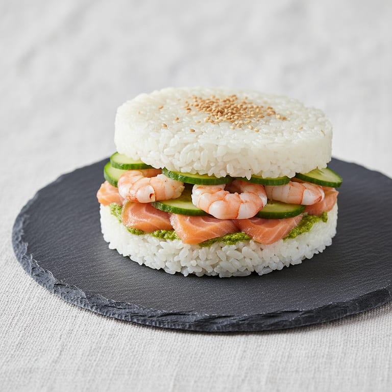 Burger bun de riz