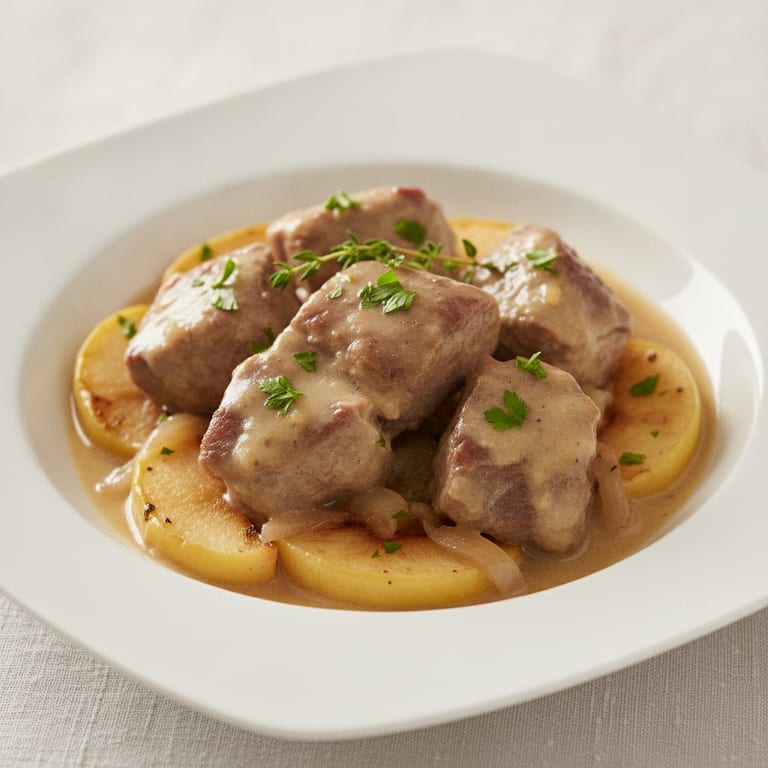 Veau au cidre