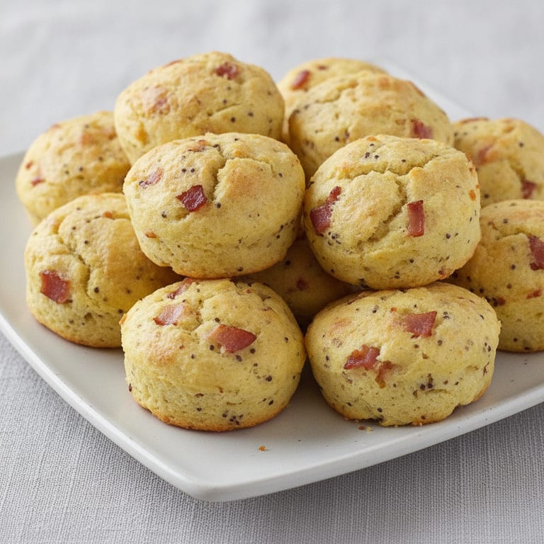 Bouchée bacon moutarde