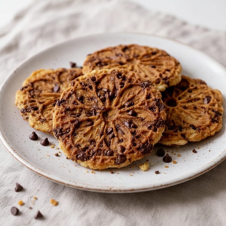 Gaufre façon cookie