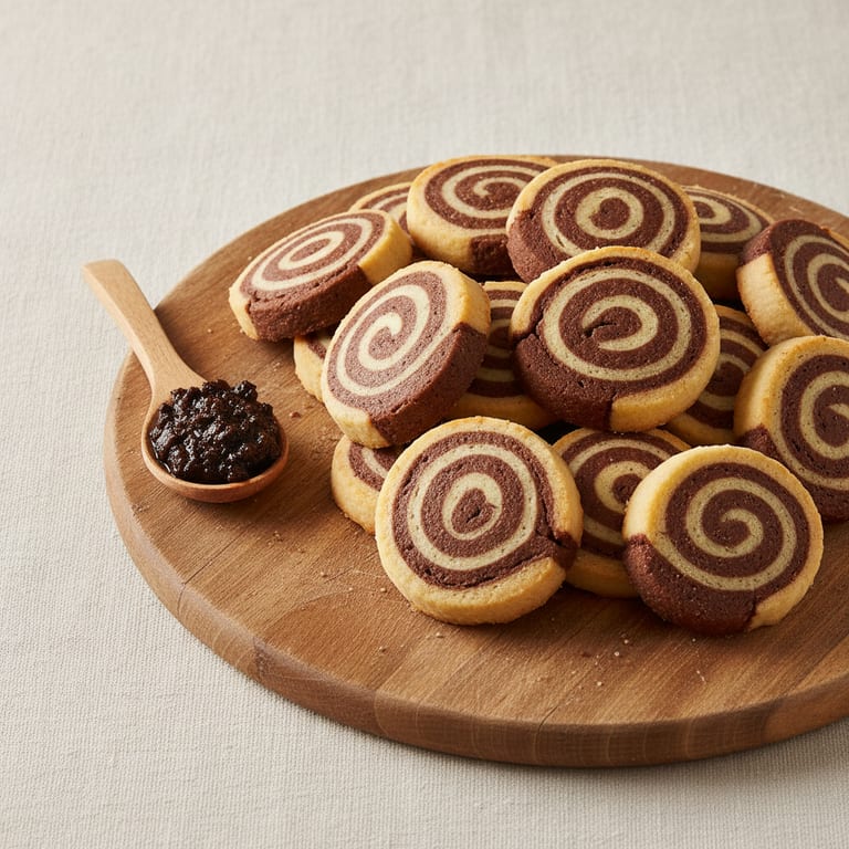 Sablé spirale pour l'apéro