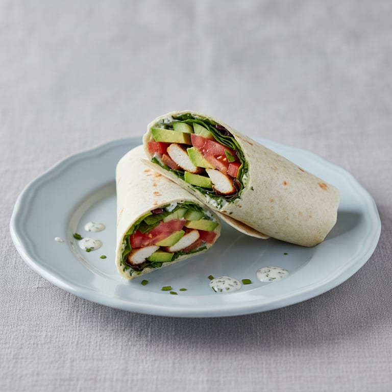 Wrap de légumes du dimanche soir