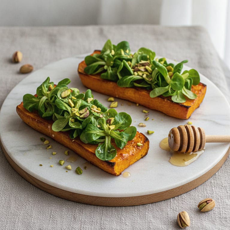 Toast de patate douce