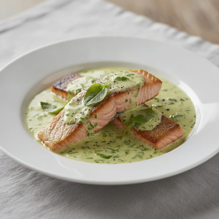 Saumon à l'oseille
