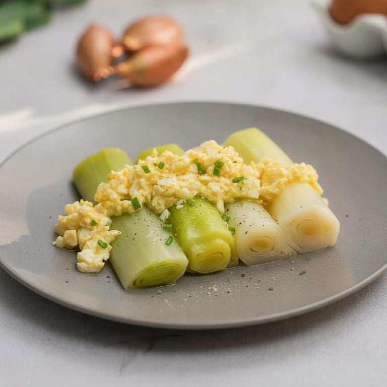Poireaux à la vinaigrette