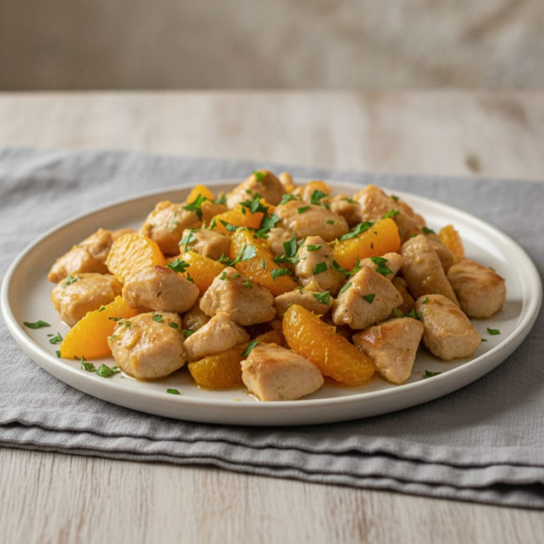Poulet aux clémentines
