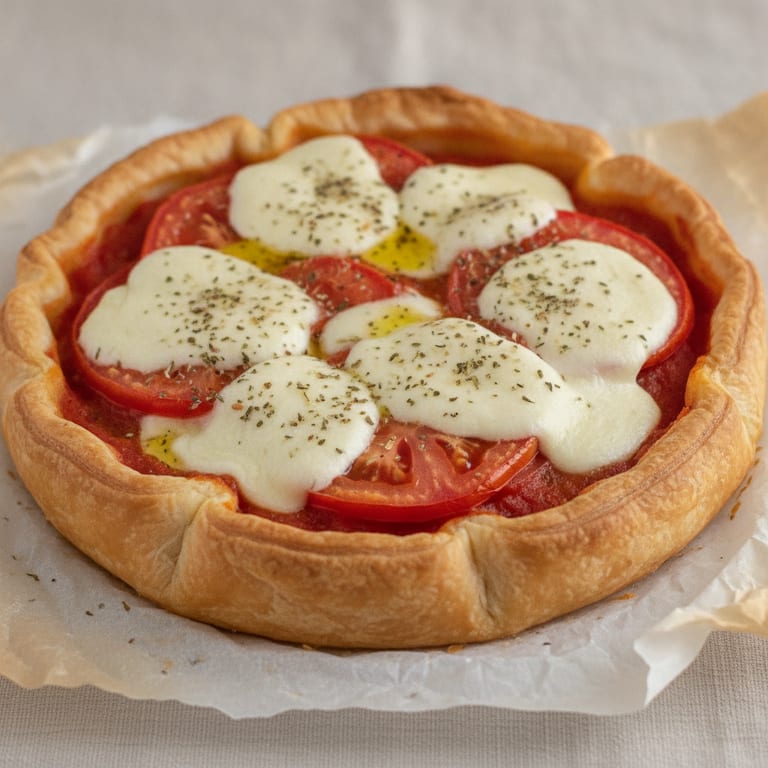 Tarte tomates mozzarella facile