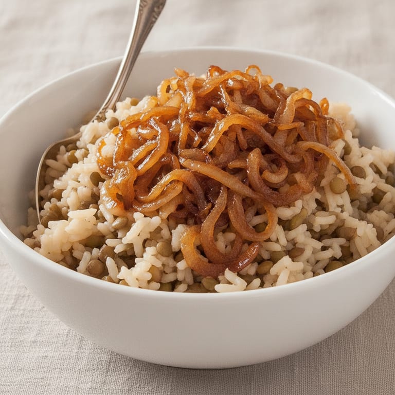 Riz aux oignons rapide