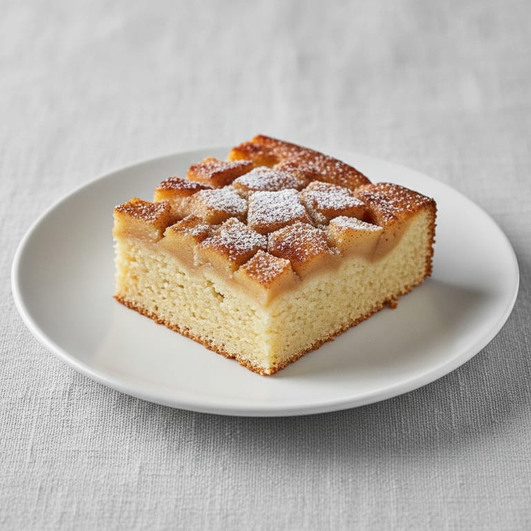 Cake fondant pomme cannelle