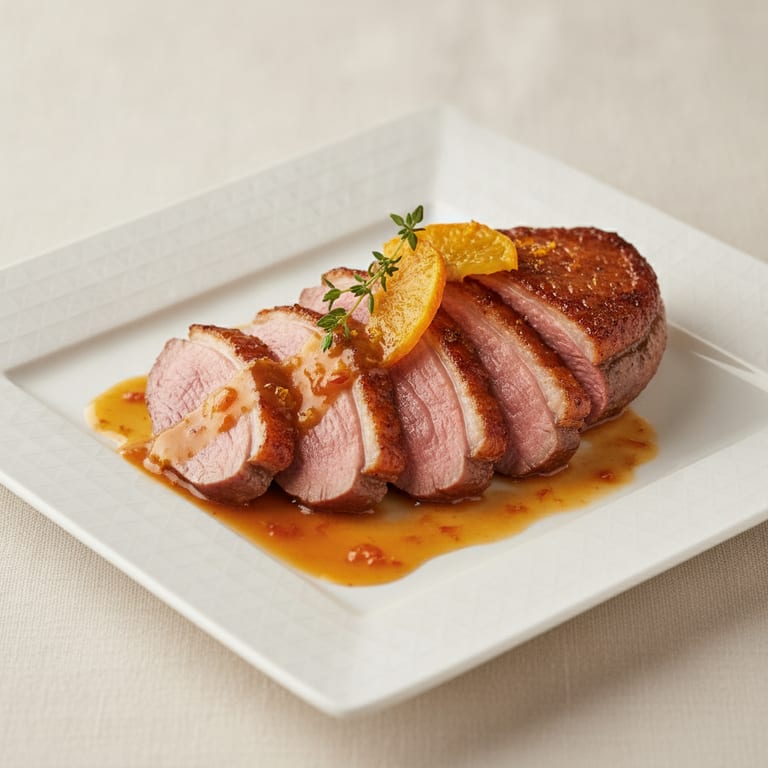 Canard à l'orange