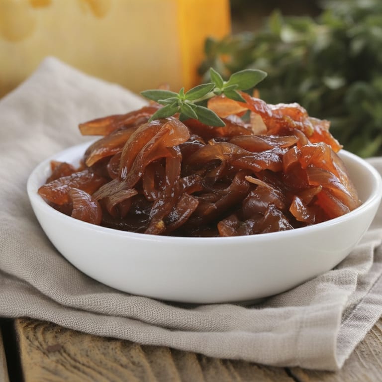 Confit d'oignons ultra rapide
