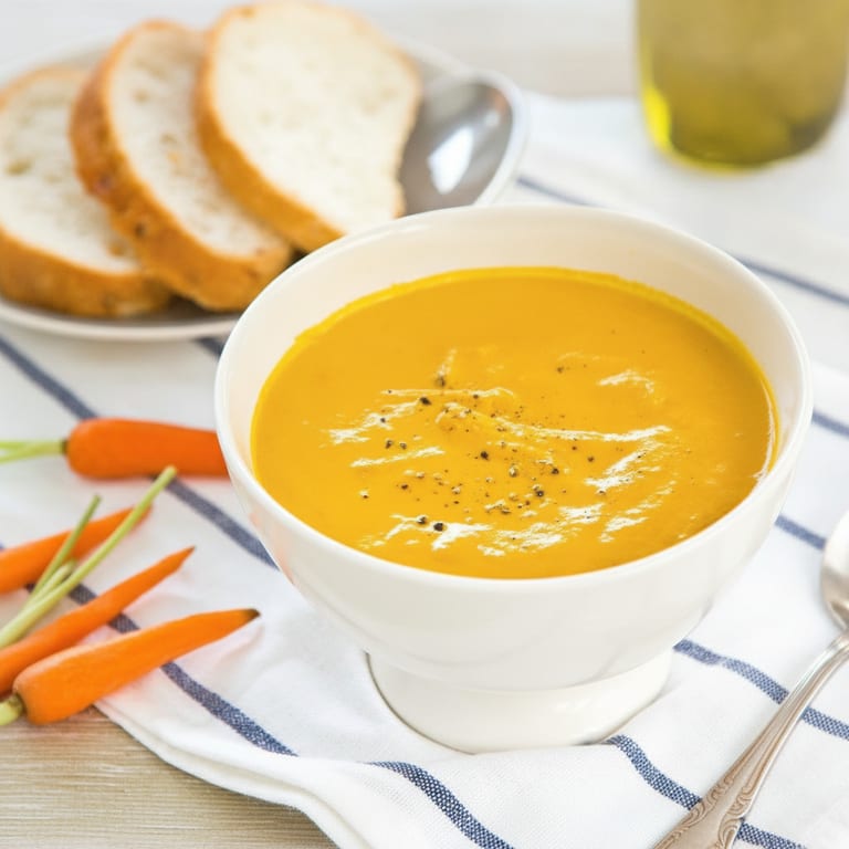 Soupe de carottes express