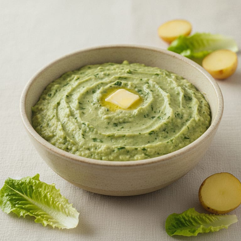 Purée de ma grand mère (laitue pommes de terre)