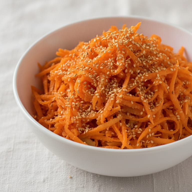 Carottes râpées au sésame