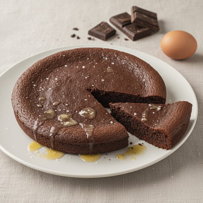 Brownie fondant d'anne au beurre demi-sel