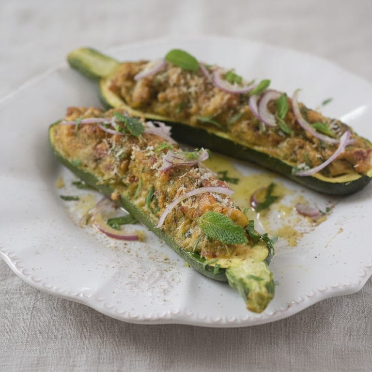 Courgettes farcies... à la courgette en 20 minutes