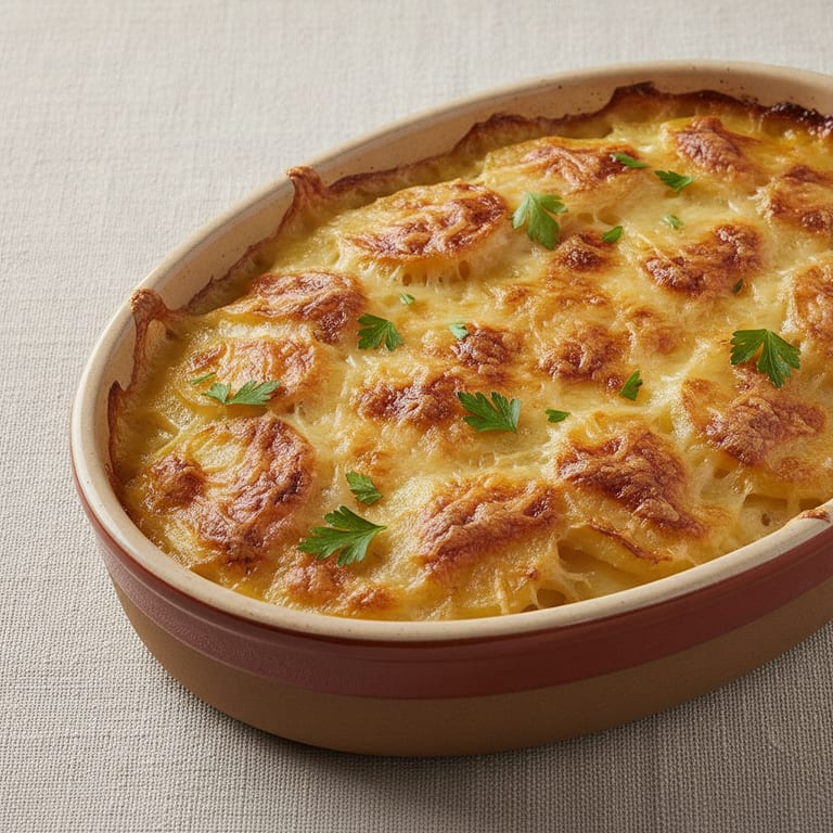 Gratin de pommes de terre fondant
