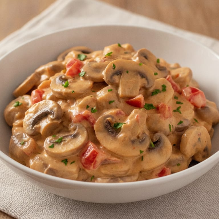 Sauce champignons tomates (pour pâtes)