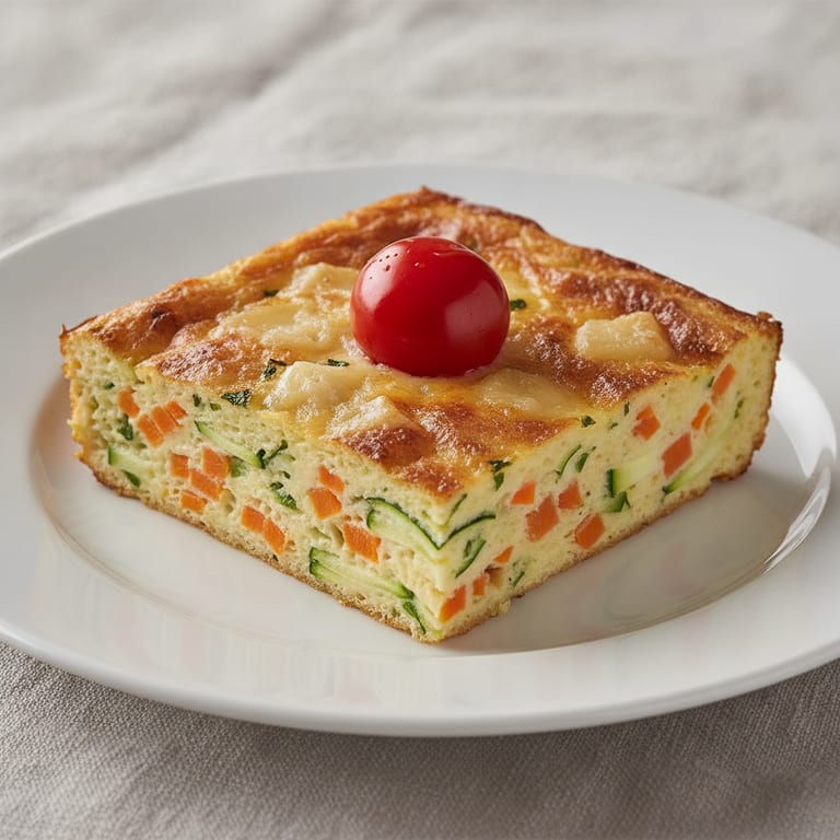 Flan de légumes au Comté