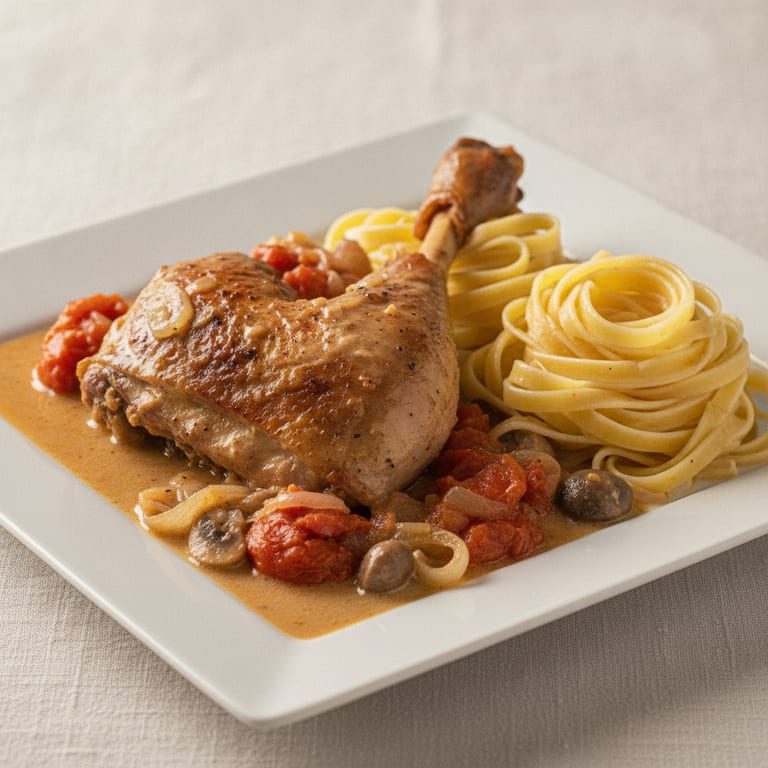 cuisse de dinde au cidre