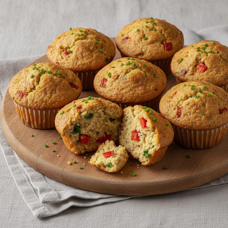 Muffins au Chorizo