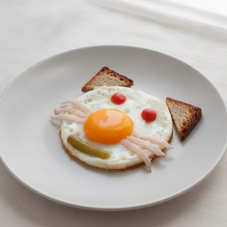L'oeuf chat (pour les enfants)
