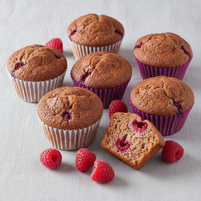 Muffins à la framboise