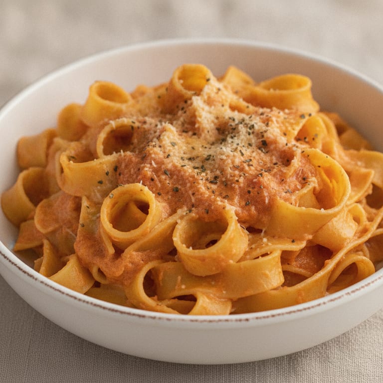 Pâtes mascarpone sauce tomate