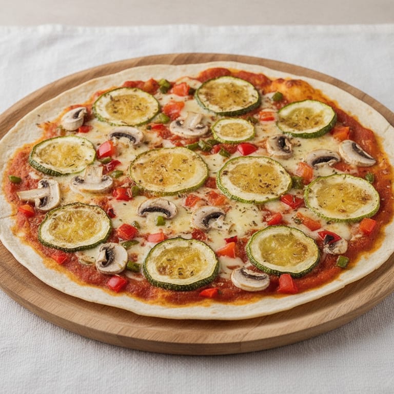 Wrap façon pizza