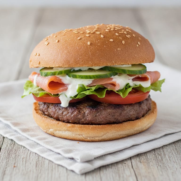 Hamburger scandinave