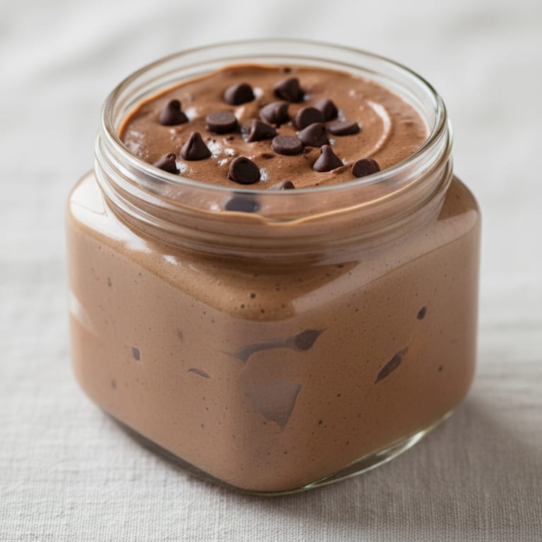 Mousse aux pépites de chocolat