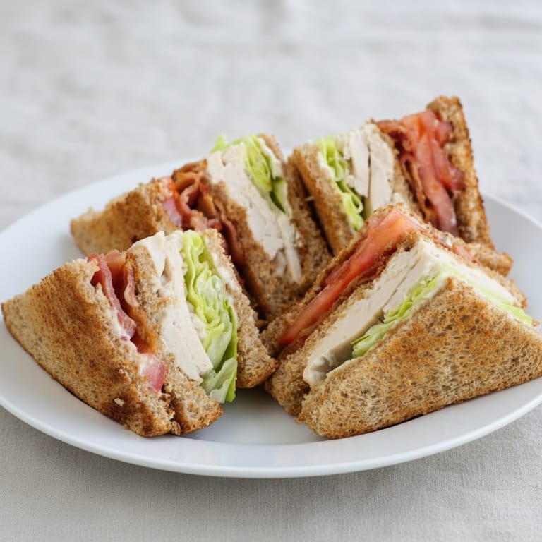 Club sandwich poulet - bacon