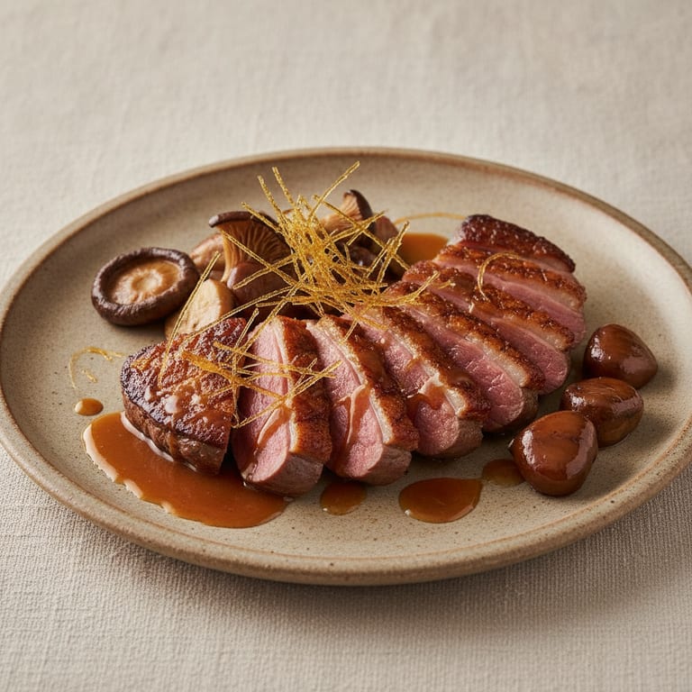 Magrets de canard au caramel