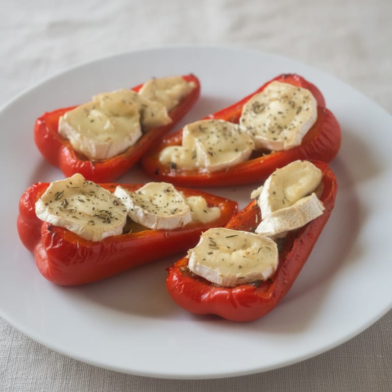 Poivrons au chèvre