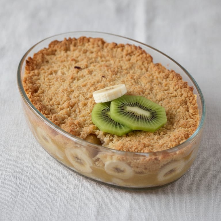 Crumble banane / kiwi