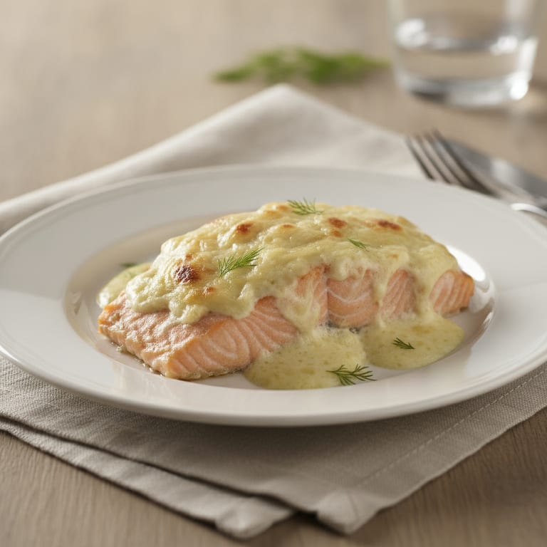 Suprême de saumon au four