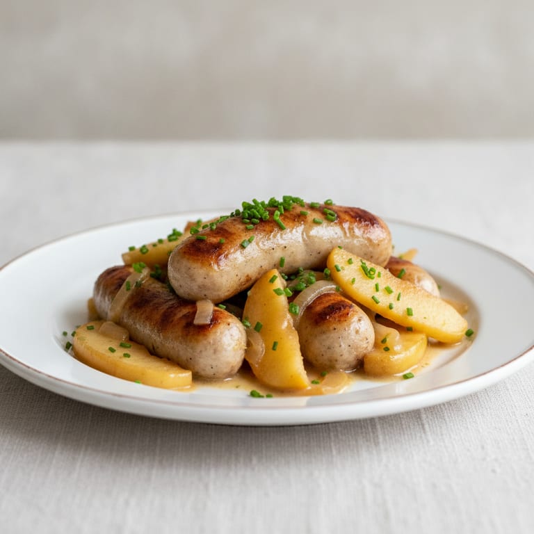 boudin blanc aux pommes