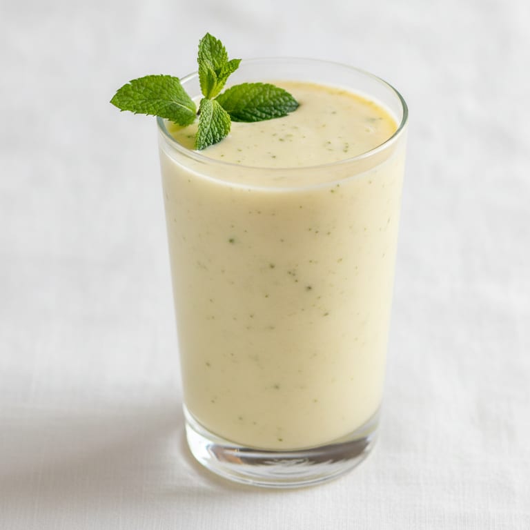 Smoothie au lait de coco