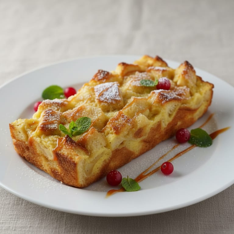 Gâteau de pain perdu