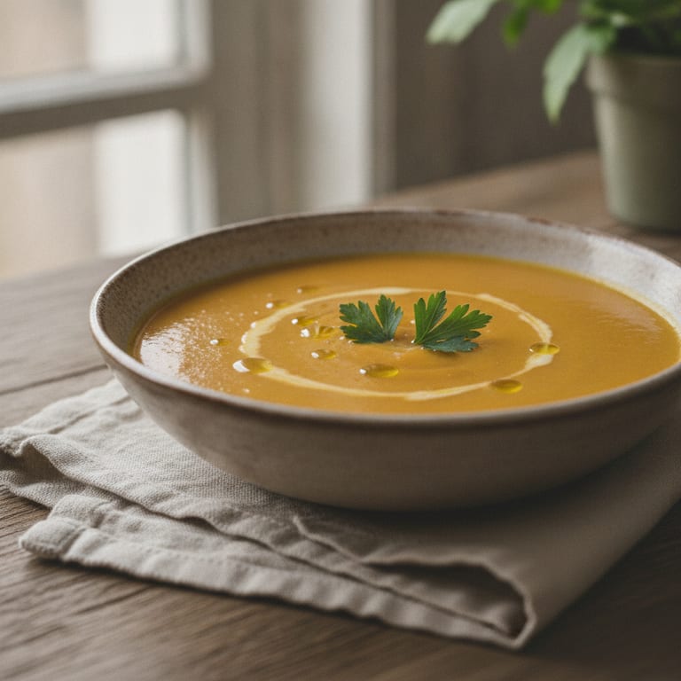 Soupe ensoleillée