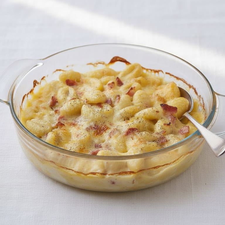 Gnocchis sauce bacon