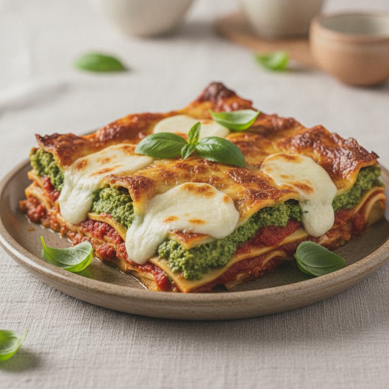 Lasagnes PestoMozza