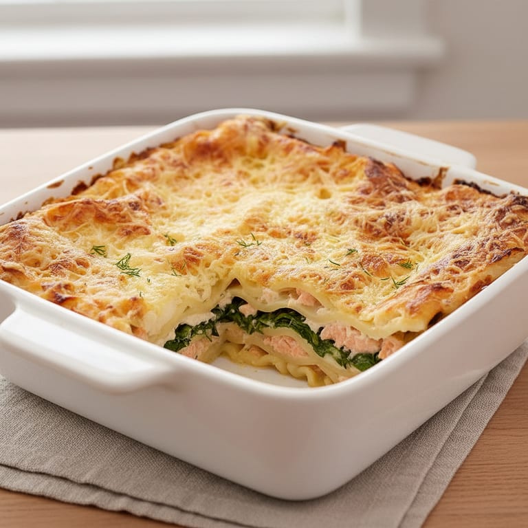 Lasagnes au saumon faciles