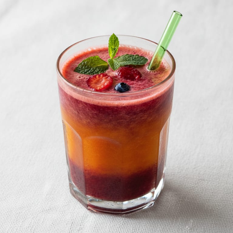 Fruit juice (with a juicer)