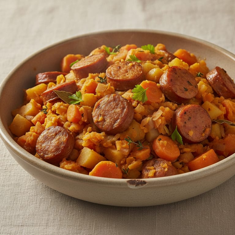 Potée aux carottes wallonne