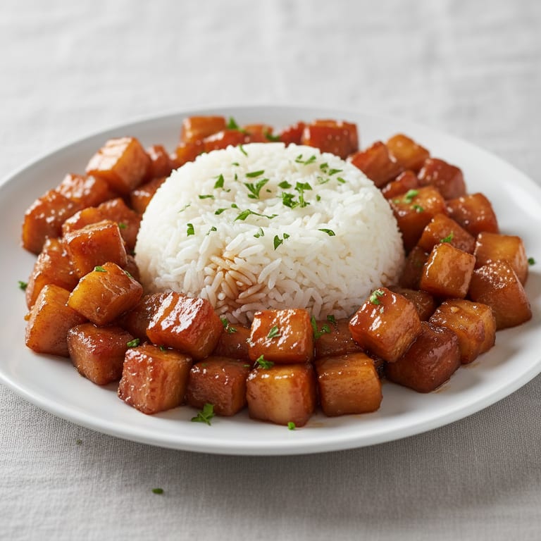 Porc au caramel de la maman de Dame Magali