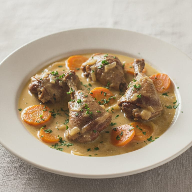 Manchons de canards au cidre