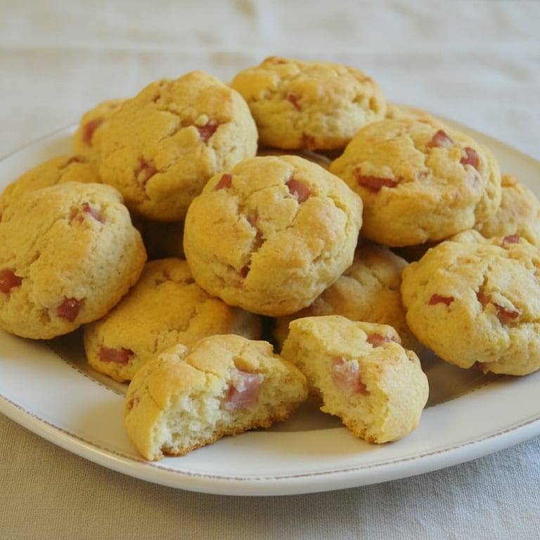 Sablés apéritifs aux lardons