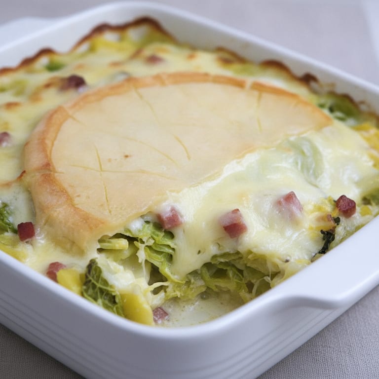 Tartiflette aux choux